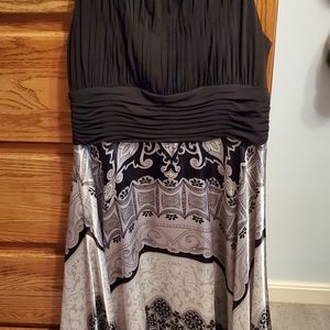 Women's Melrose Black & Gray dress